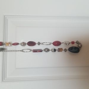 Necklace with matching earrings